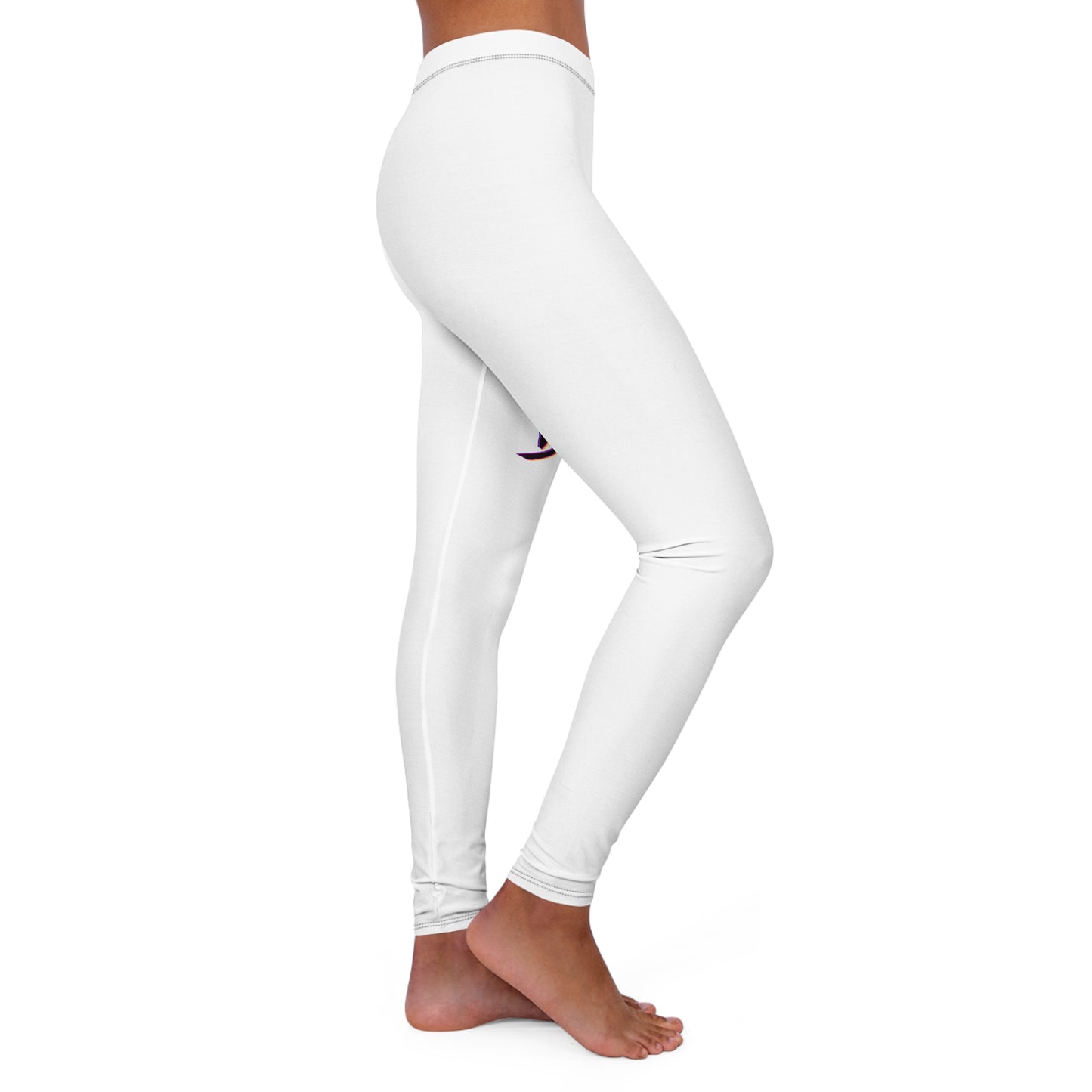 Hypnotic Women's Casual white Spandex Leggings (AOP)