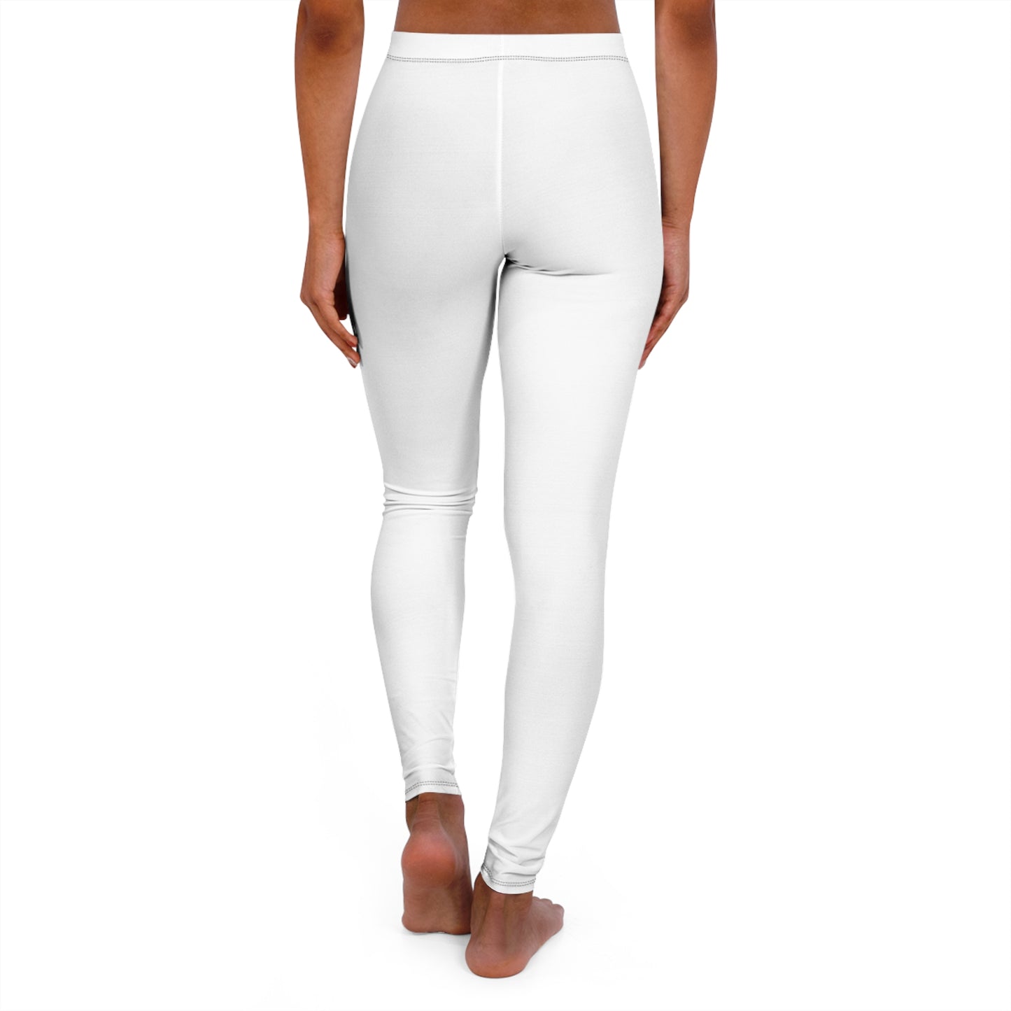 Hypnotic Women's Casual white Spandex Leggings (AOP)